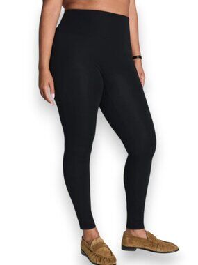 SPANX Ponte Ankle Leggings Black‎ Size XL